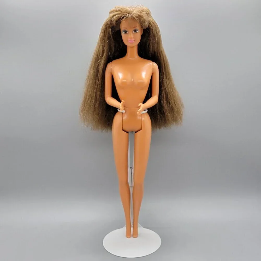 Vintage 1991 Rollerblade Teresa Doll #2216 NUDE No Clothes Flicker N' Flash
